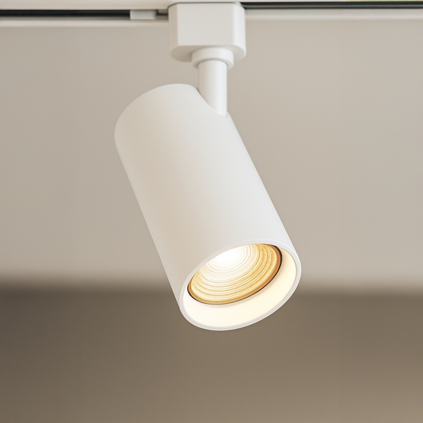 Spot pe șină TIGER, 3x GU10, 10 W pe bec, 230 V, alb