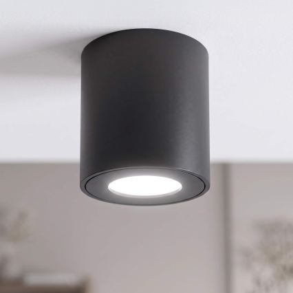 Spot pentru baie BRILAGI MIA 1xGU10/30W/230V 84x80 mm negru IP54