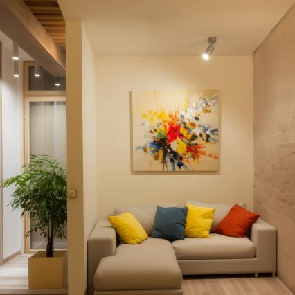 Spot pentru baie Brilagi SELE 1xGU10/30W/230V IP44 argintiu