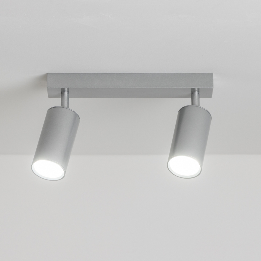 Spot pentru baie Brilagi SELE 2xGU10/30W/230V IP44 argintiu