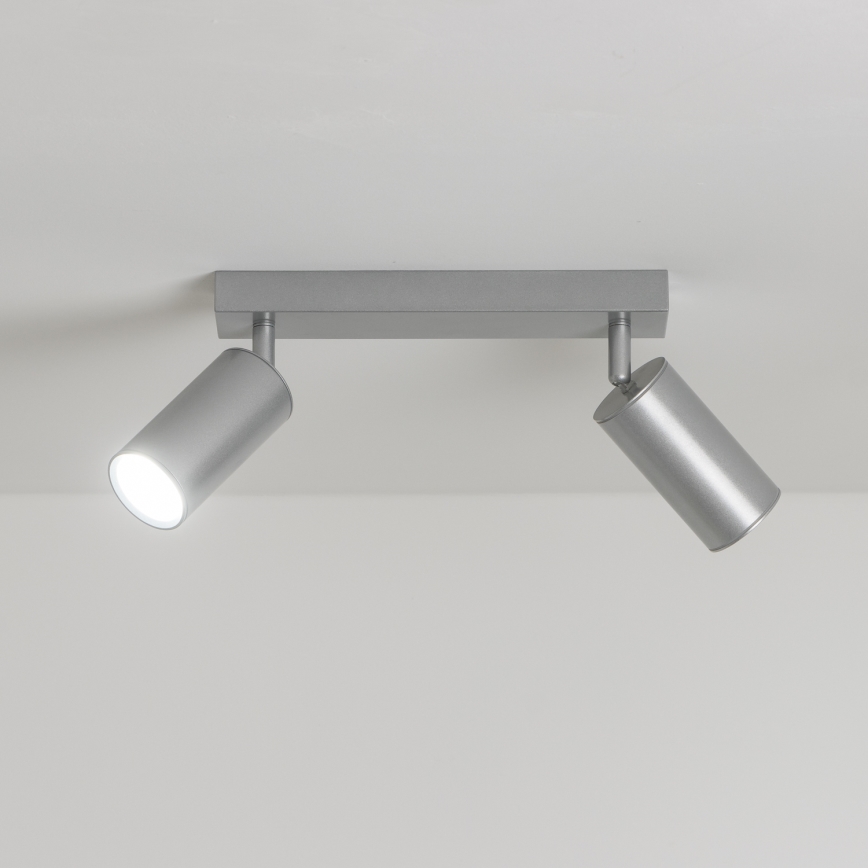 Spot pentru baie Brilagi SELE 2xGU10/30W/230V IP44 argintiu