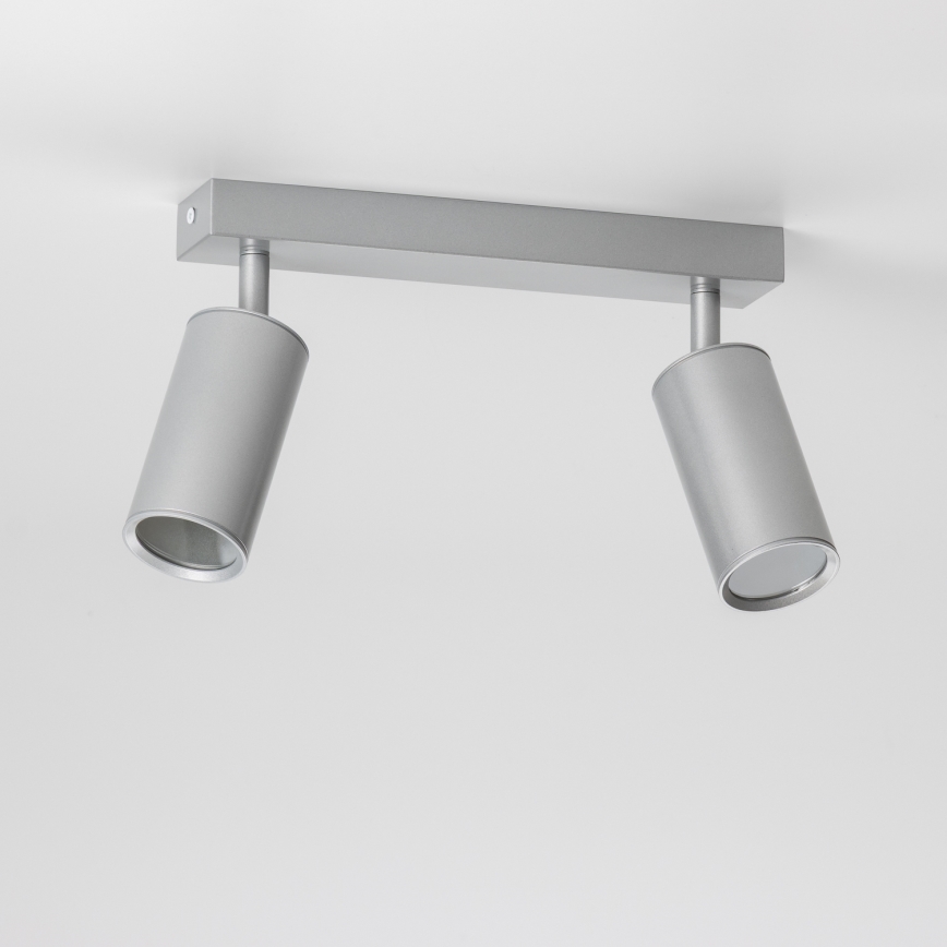 Spot pentru baie Brilagi SELE 2xGU10/30W/230V IP44 argintiu