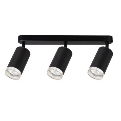 Spot pentru baie Brilagi SELE 3xGU10/30W/230V IP44 negru