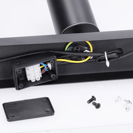 Spot pentru baie Brilagi SELE 3xGU10/30W/230V IP44 negru