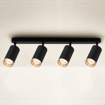 Spot pentru baie Brilagi SELE 4xGU10/30W/230V IP44 negru