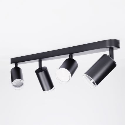 Spot pentru baie Brilagi SELE 4xGU10/30W/230V IP44 negru