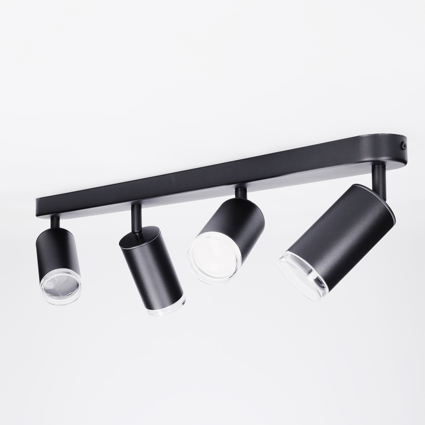 Spot pentru baie Brilagi SELE 4xGU10/30W/230V IP44 negru