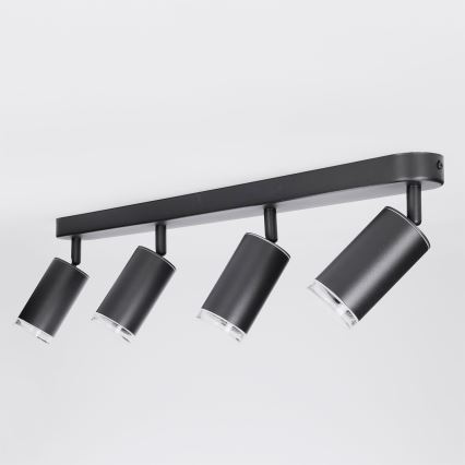 Spot pentru baie Brilagi SELE 4xGU10/30W/230V IP44 negru