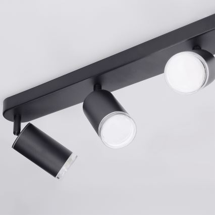 Spot pentru baie Brilagi SELE 4xGU10/30W/230V IP44 negru