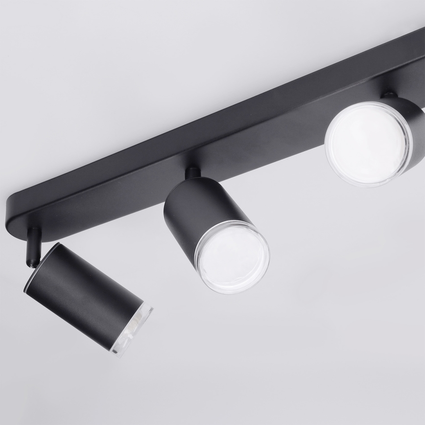 Spot pentru baie Brilagi SELE 4xGU10/30W/230V IP44 negru