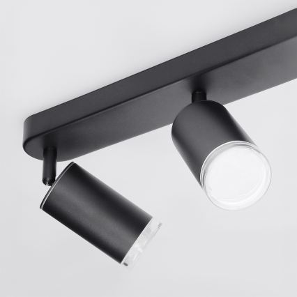 Spot pentru baie Brilagi SELE 6xGU10/30W/230V IP44 negru