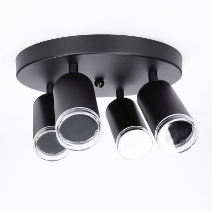 Spot pentru baie Brilagi SELE AQUA 4xGU10/30W/230V IP44 negru