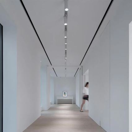 Spot pentru șină monofazată 1xGU10/10W/230V, alb