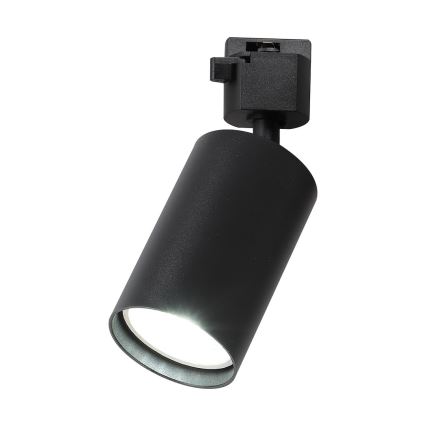 Spot pentru șină monofazată TIGER 1x GU10/10W/230V, negru