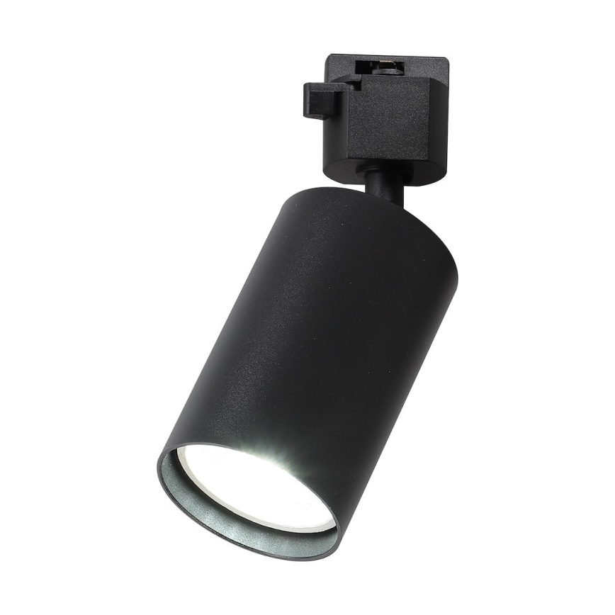 Spot pentru șină monofazată TIGER 1x GU10/10W/230V, negru