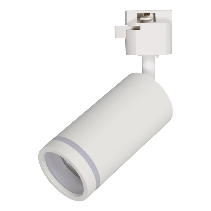 Spot pentru sistem de șină monofazic JET RING 1xGU10/10W/230V alb