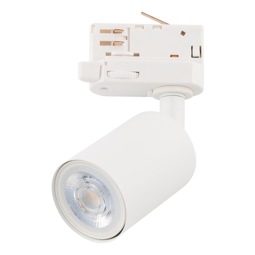 Spot pentru sistem de șină trifazică TOP 1xGU10/10W/230V alb