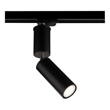 Spot pentru sistem pe șină 1xGU10/15W/230V negru Shilo