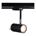 Spot pentru sistem pe șină 1xGU10/15W/230V negru Shilo