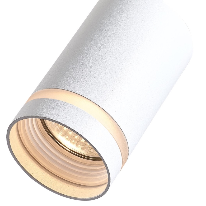 Spot pentru sistem pe șină PIPE 1xGU10/25W/230V alb