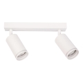 Spot PIPE 2xGU10/10W/230V, alb