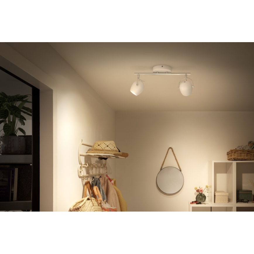 Spot PLANET 2xLED/4,2W/230V Philips Lirio 57032/31/P0
