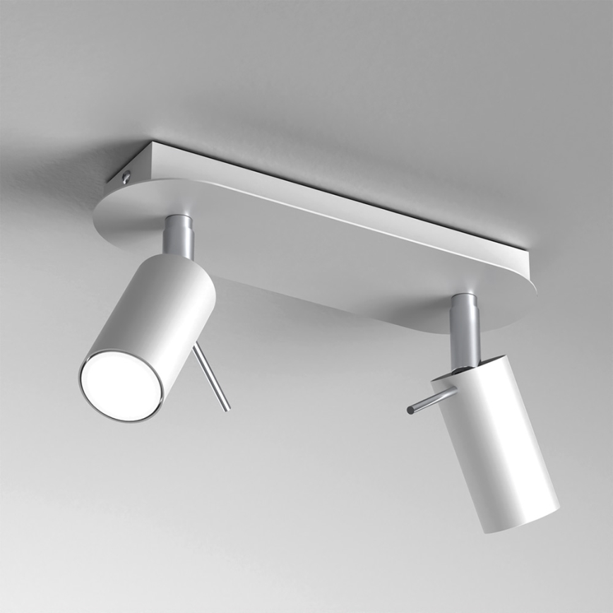 Spot PRESTON 2xGU10/40W/230V alb