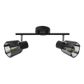 Spot Prezent 27517 PONTEO 2xE27/40W/230V negru