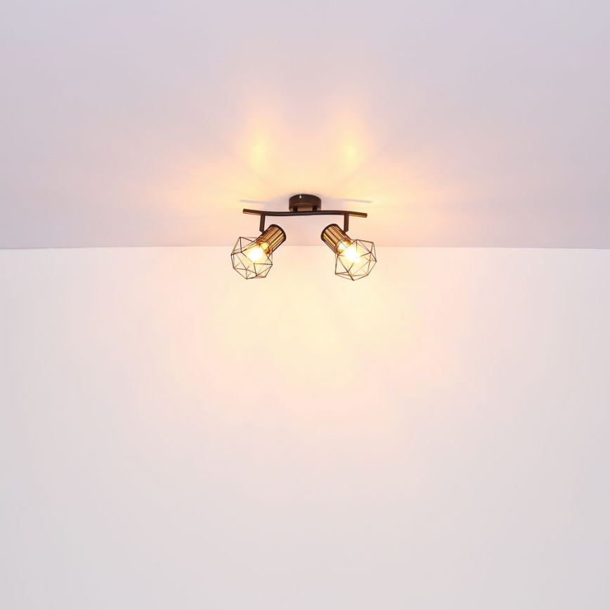 Spot 2xE27/40W/230V Globo