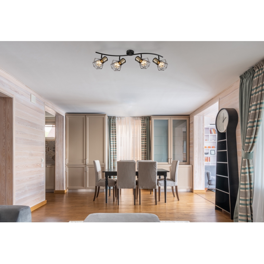 Spot 4xE27/40W/230V Globo