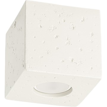 Spot QUAD 1xGU10/10W/230V beton/crem