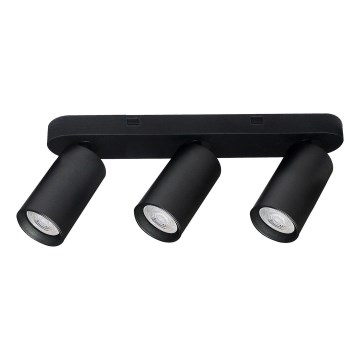 Spot Rabalux 3x GU10, 7W, 230V, negru