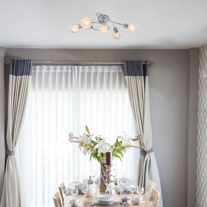 Spot Rabalux 5xE14/40W/230V