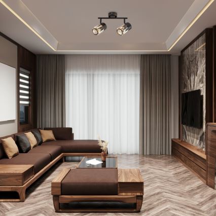 Spot Rabalux 2xE14/15W/230V