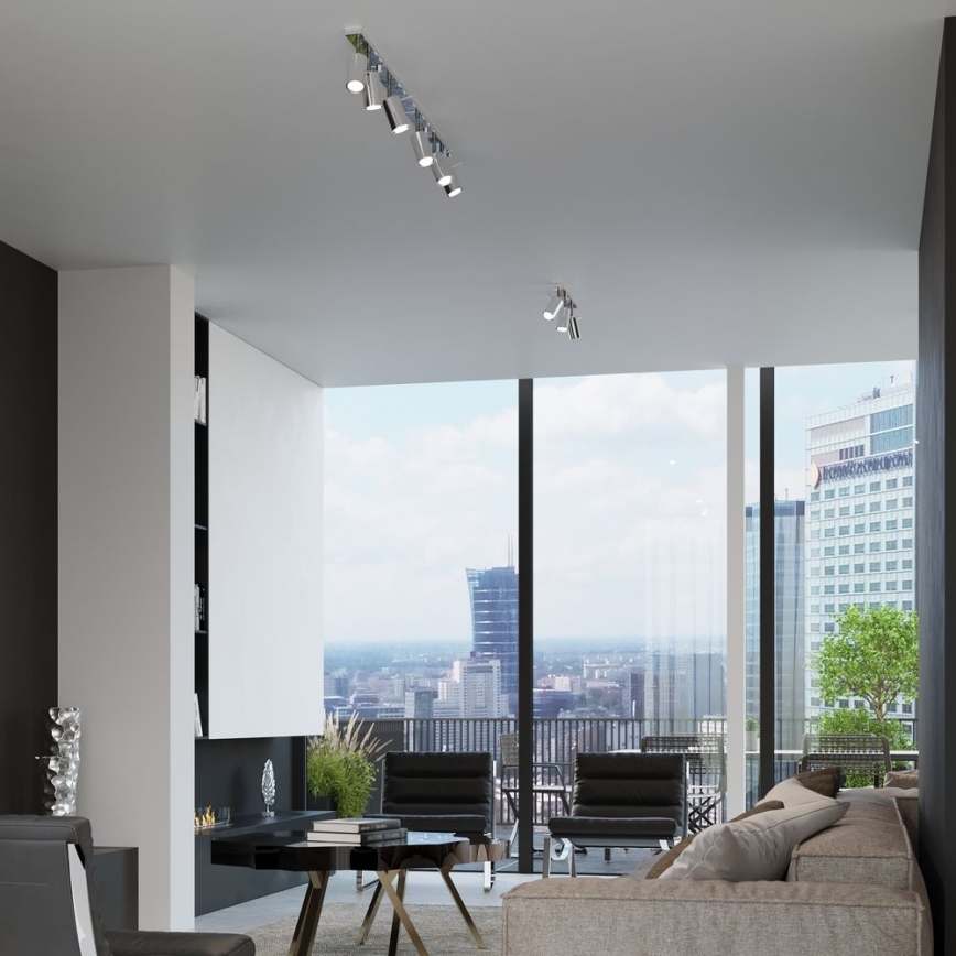 Spot RING 4xGU10/40W/230V