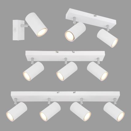 Spot 3xGU10/35W/230V alb Globo