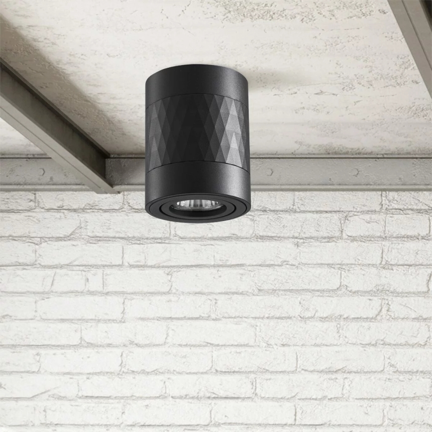 Spot RUBIN 1xGU10/10W/230V negru