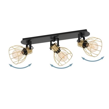 Spot 3xE27/40W/230V Eglo