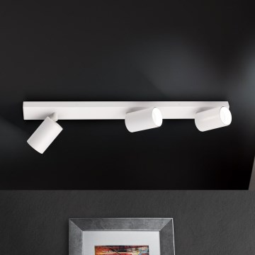 Spot SEAN 3x GU10, 13 W, 230 V, alb