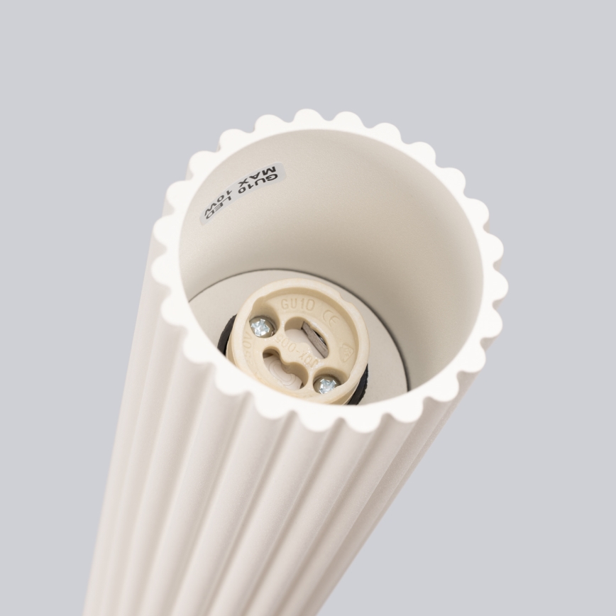 Spot KARBON 1xGU10/10W/230V 60 cm crem