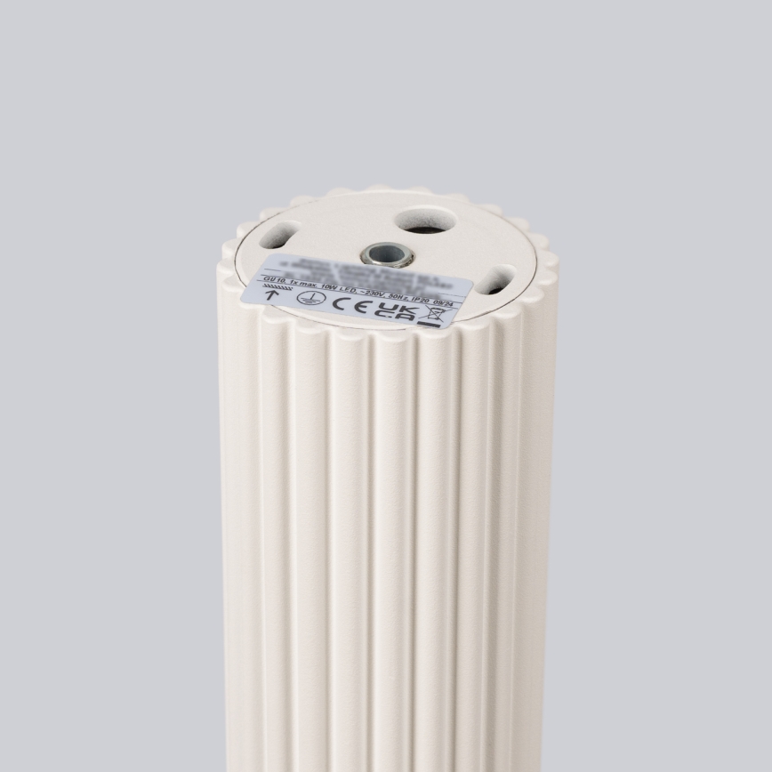 Spot KARBON 1xGU10/10W/230V 60 cm crem