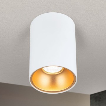 Spot STARLIGHT 1xGU10/50W/230V alb/auriu