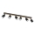 Spot TERRA 6xGU10/8W/230V negru