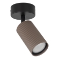 Spot TUNE 1xGU10/10W/230V negru/maro