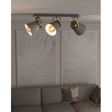 Spot 3xE27/40W/230V Eglo