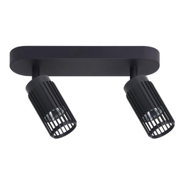 Spot VERTICAL 2xGU10/8W/230V negru