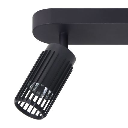 Spot VERTICAL 2xGU10/8W/230V negru