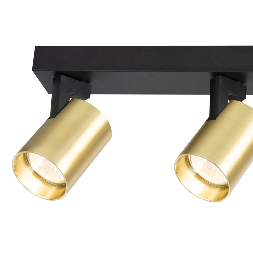 Spot VOLF 3xGU10/10W/230V auriu/negru