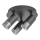 Spot ZIRCON 3xGU10/5W/230V Rabalux