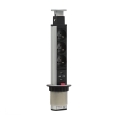 Stâlp cu prize pentru blat 2x230V + 2xUSB